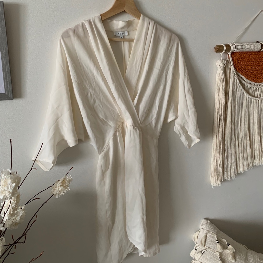 Babaton silk dress - xs